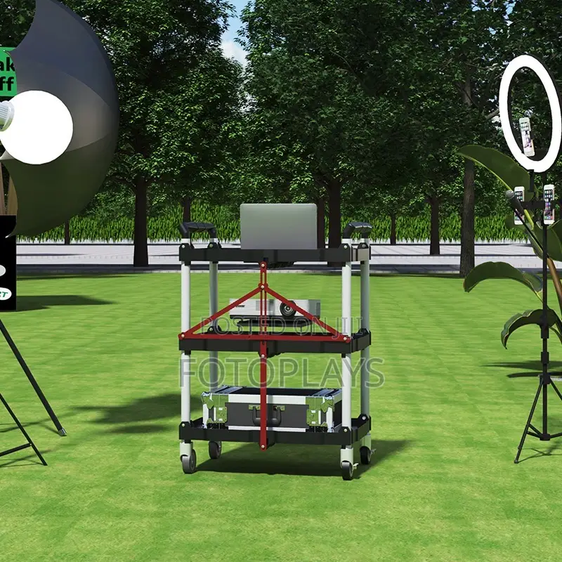 Collapsible Cart for Photography and Video Production