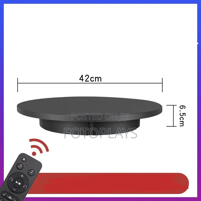 360 Degree Electric Rotating Turntable, Low Noise Display Stand