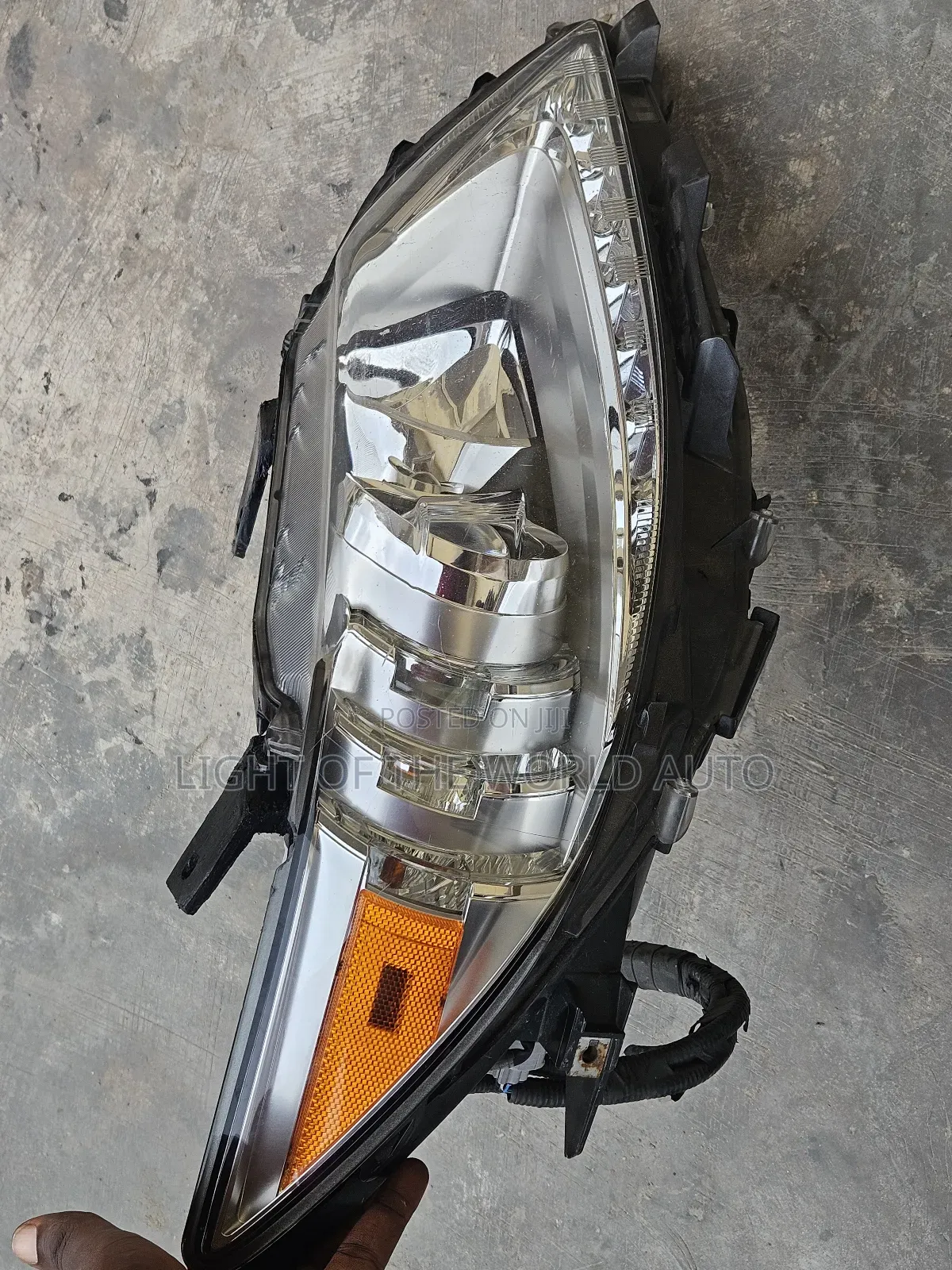 Lexus Es350 Headlight 2015 Charger Type Right Side