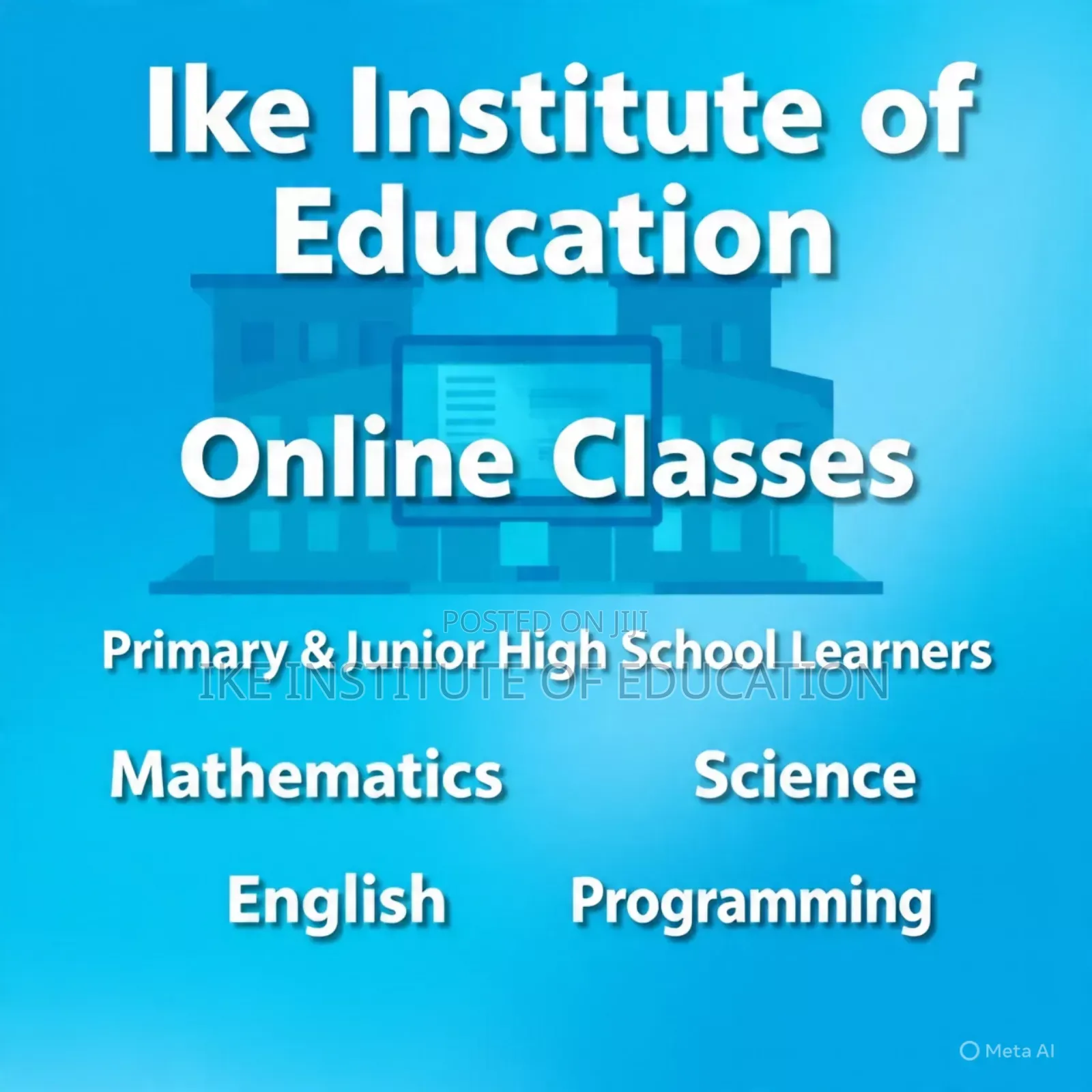 Ike Institute of Education Online Lessons