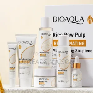 Bioaqua 6pcs Rice Rejuvenating Facial Set