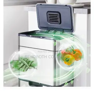 Tower T938021ss Ozone Recycling Sensor Bin, 50l