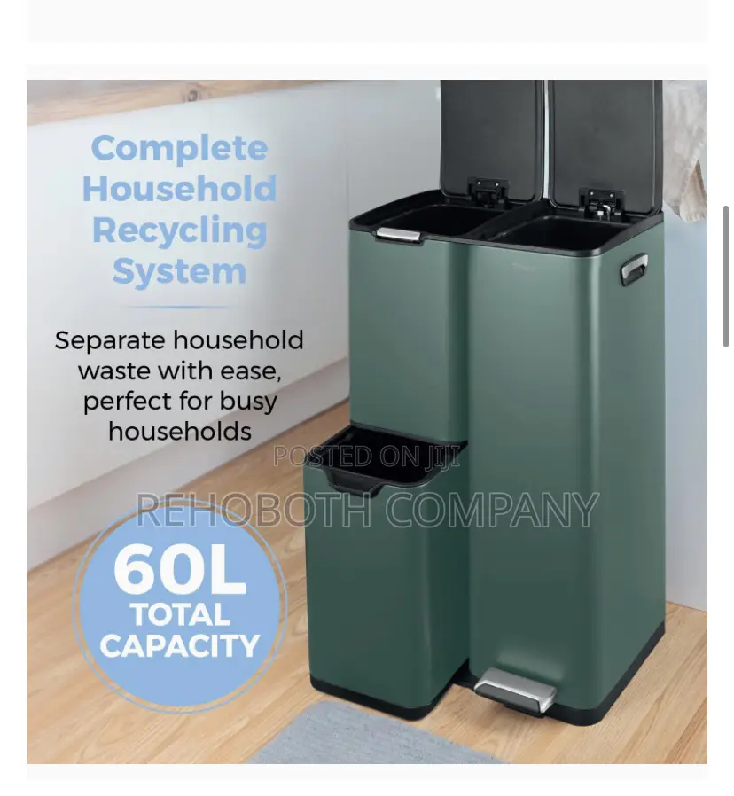 Tower T838024for Recycling Pedal Bin
