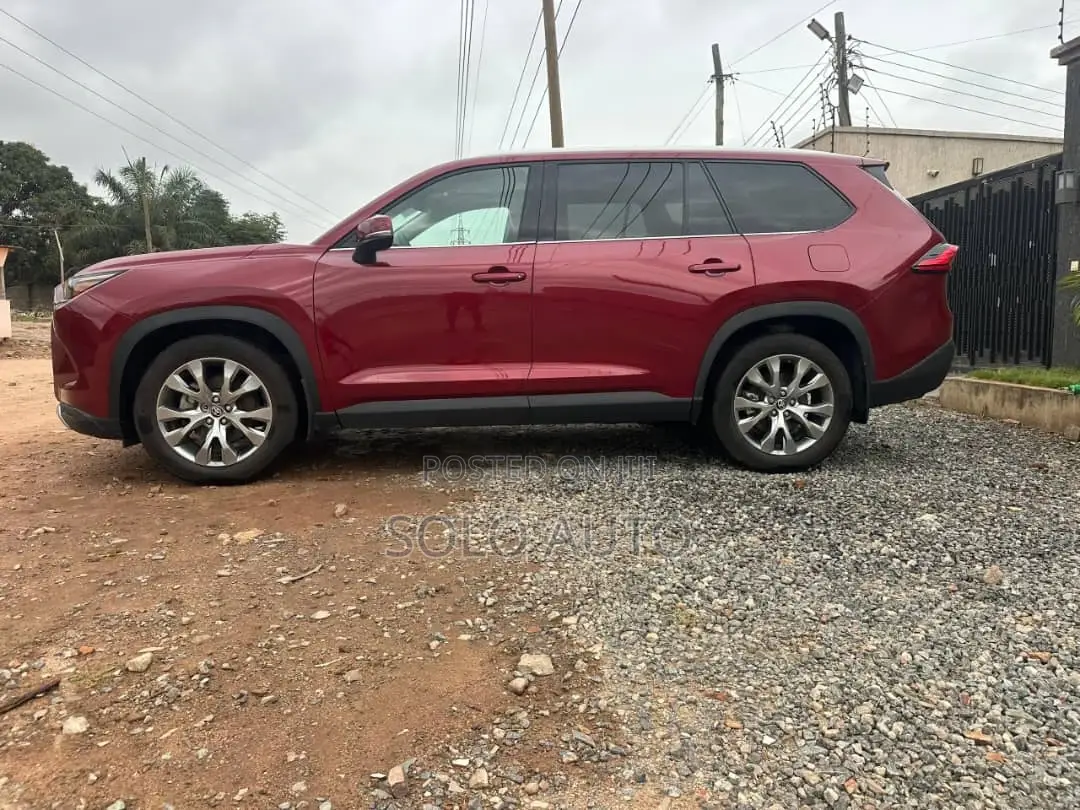 Toyota Grand Highlander Limited AWD 2024 Burgundy