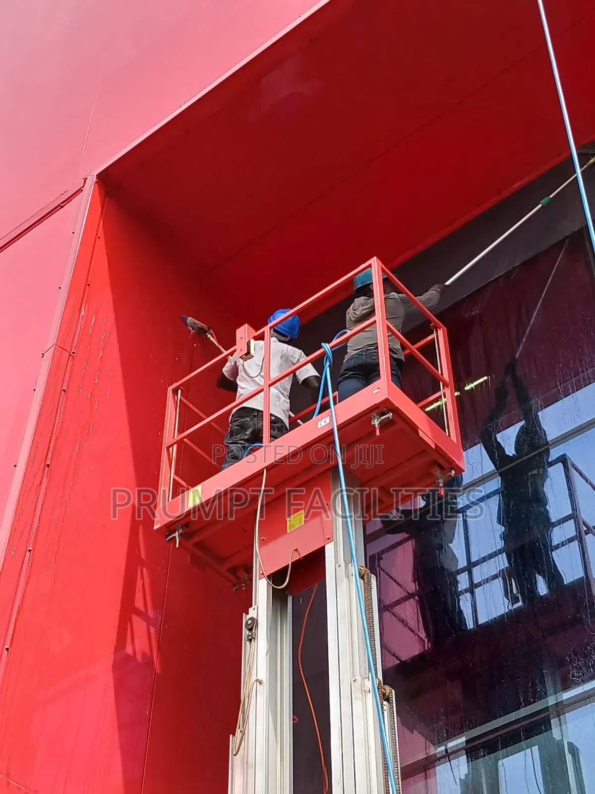 Exterior Wall Tiles Cleaning