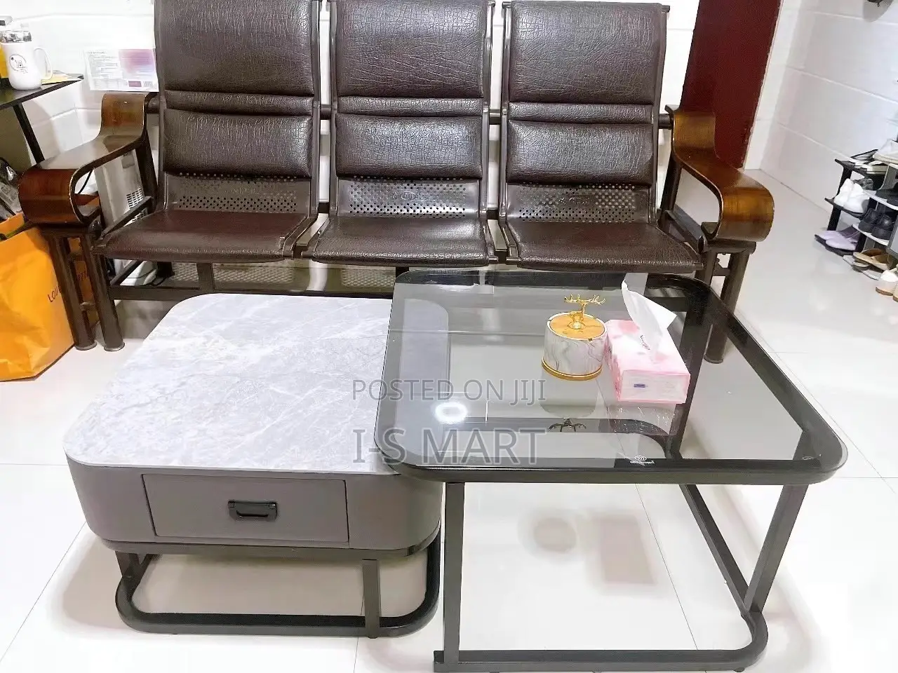 Double Center Table