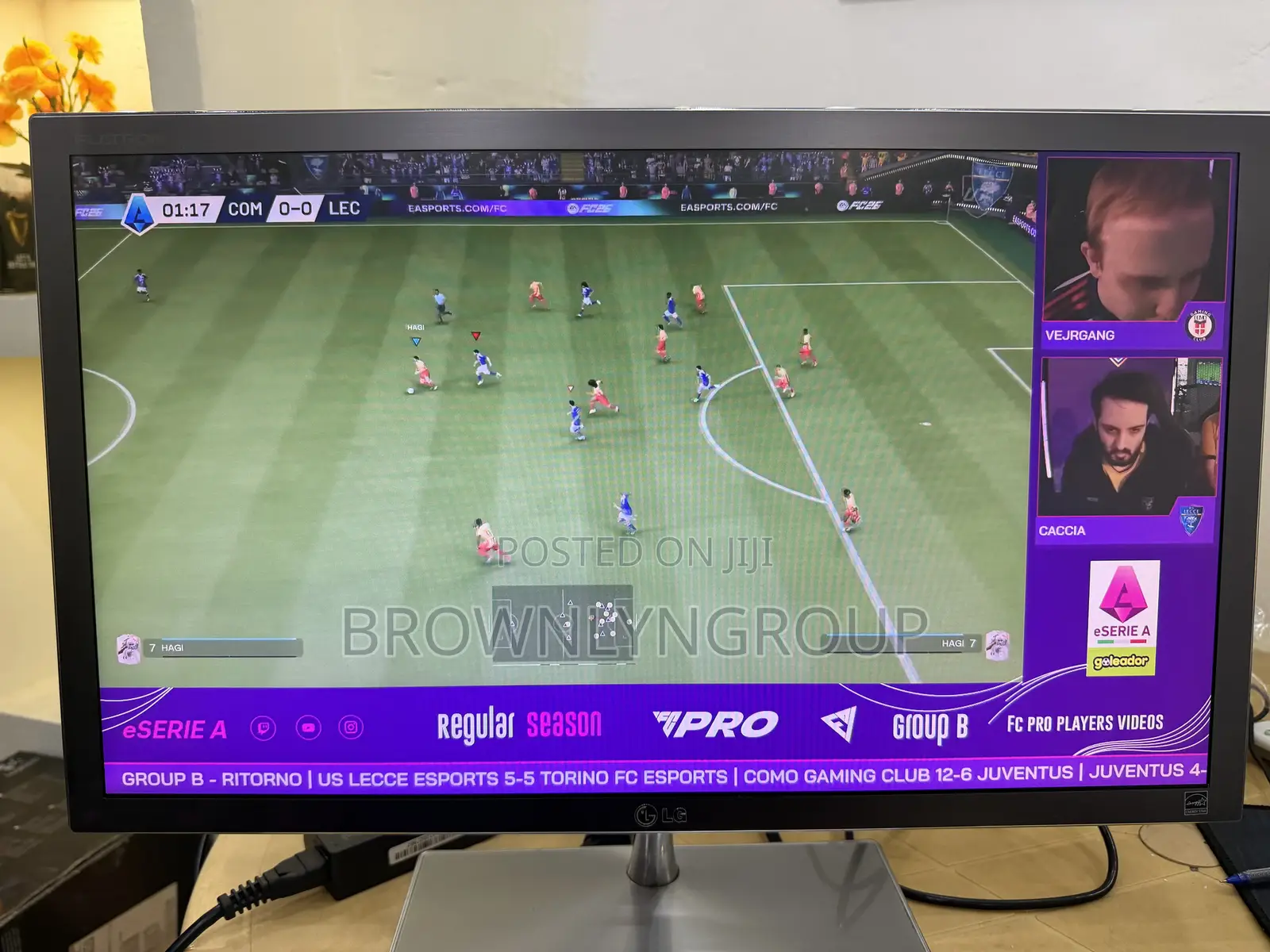 22” Lg 1080p Monitor