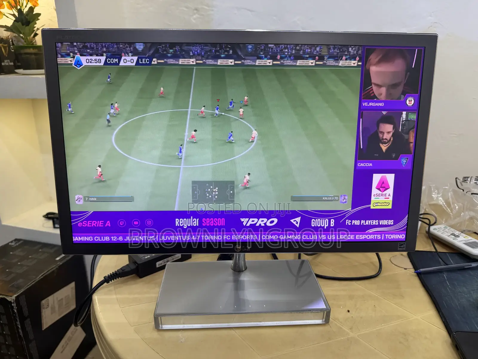 22” Lg 1080p Monitor