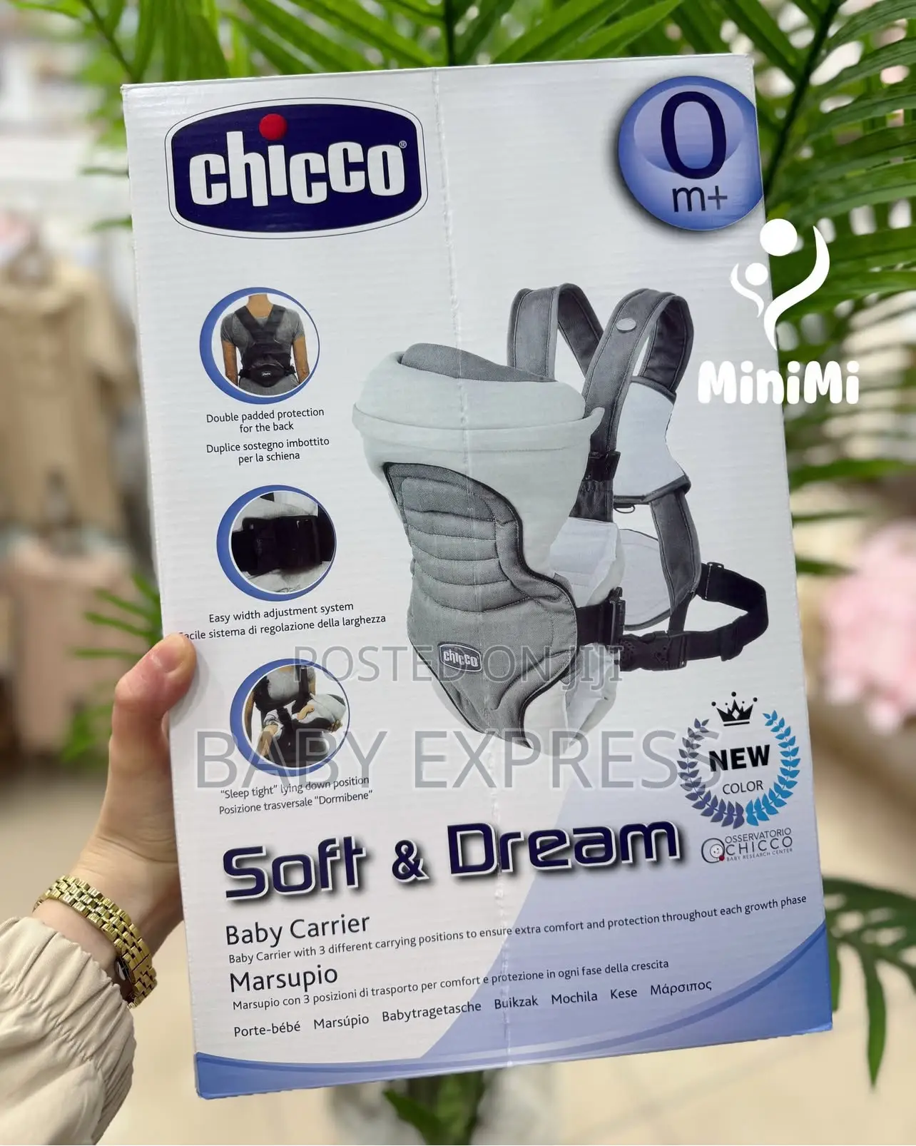 Chicco Baby Carrier – Comfortable Adjustable Infant Carrier