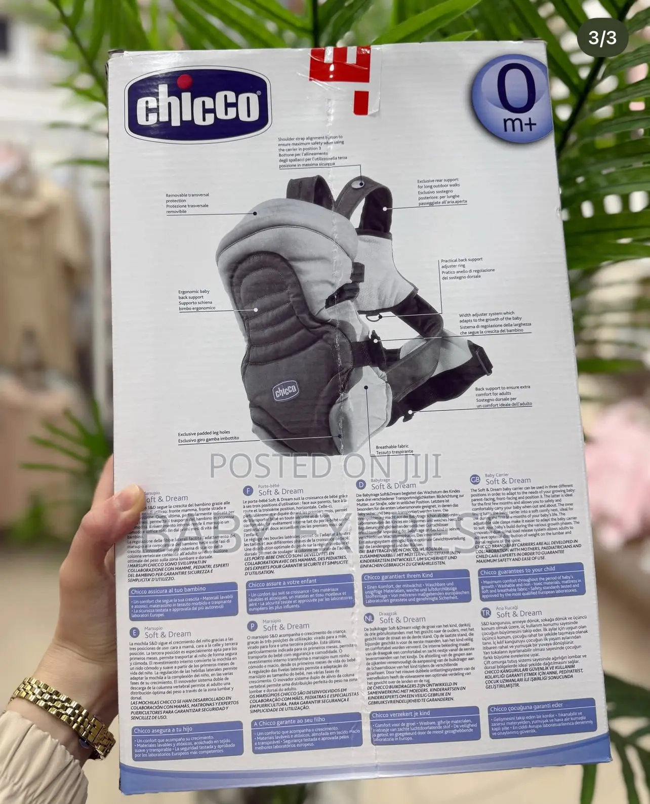 Chicco Baby Carrier – Comfortable Adjustable Infant Carrier