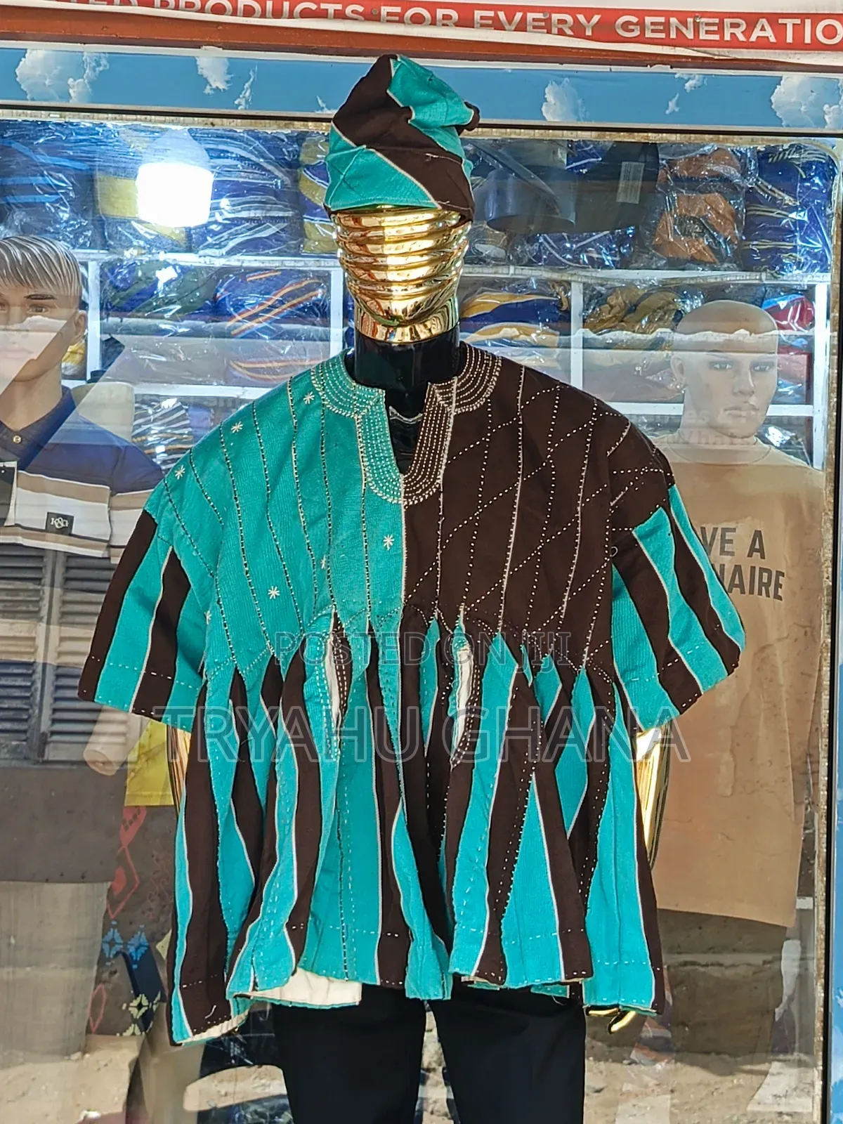 View Order Now Premium Fugu With Matching Hat- Tryahu Smock Price Gh