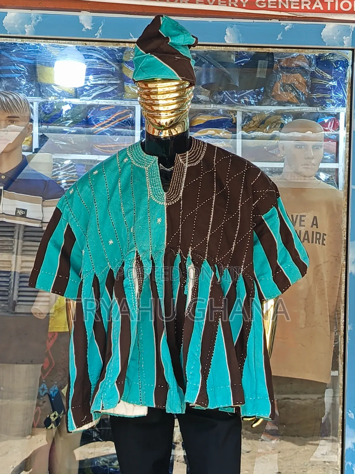 View Order Now Premium Fugu With Matching Hat- Tryahu Smock Price Gh
