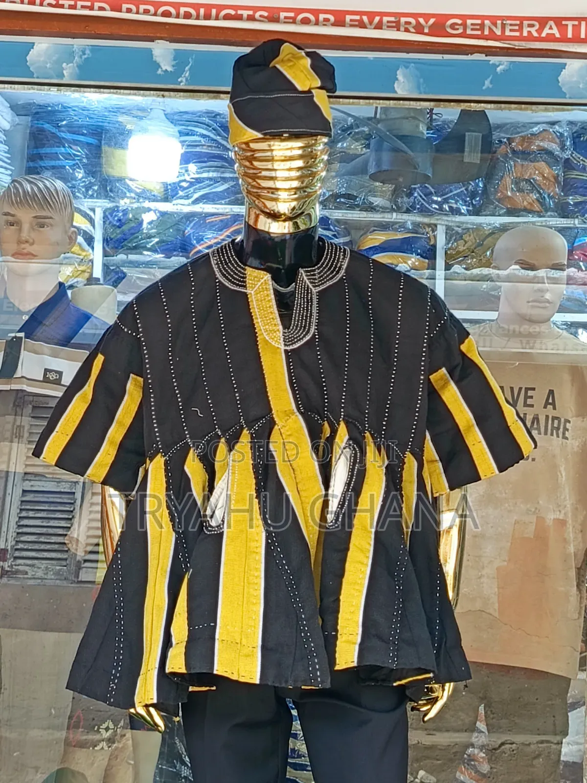 Look Sharp-Feel Confident-Get Noticed-Premium Batakari Smocks for Sale