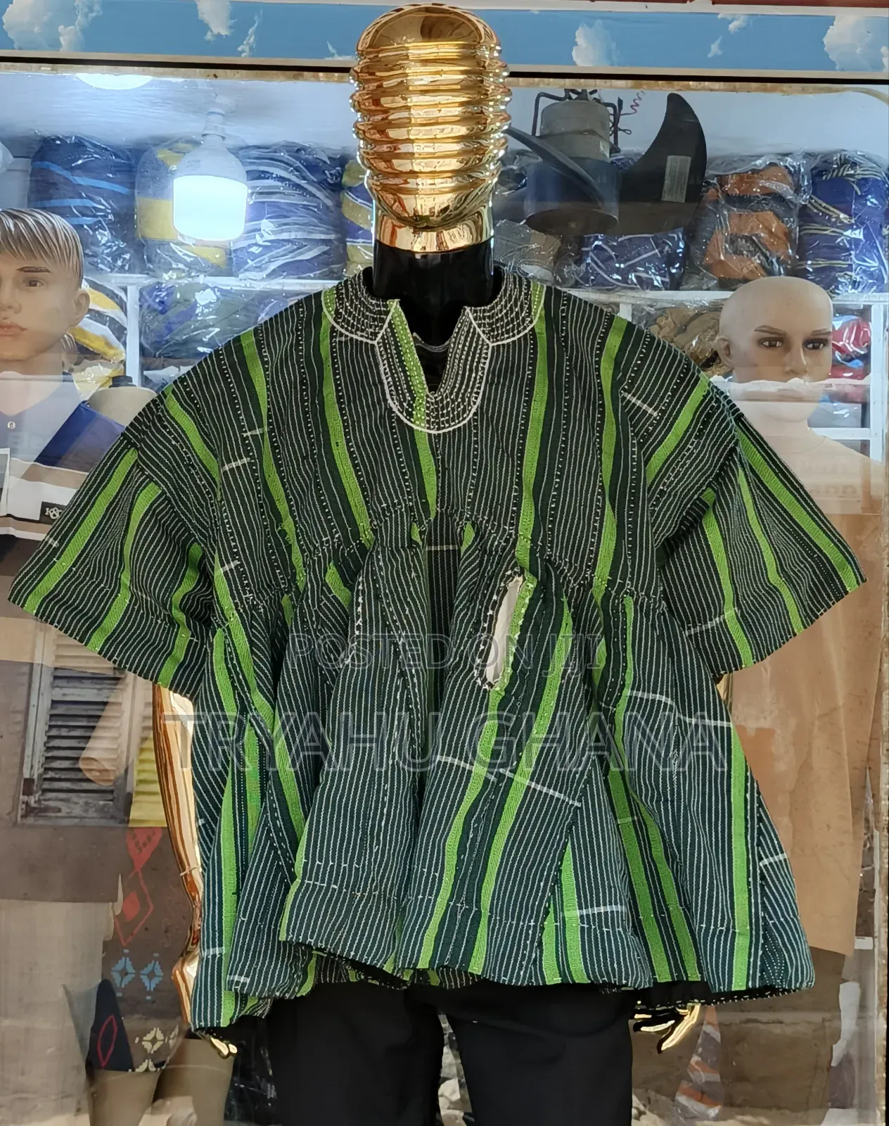 Buy Stylish Authentic Ghanaian Handmade Tamale Smocks in Ghana at Tryahu