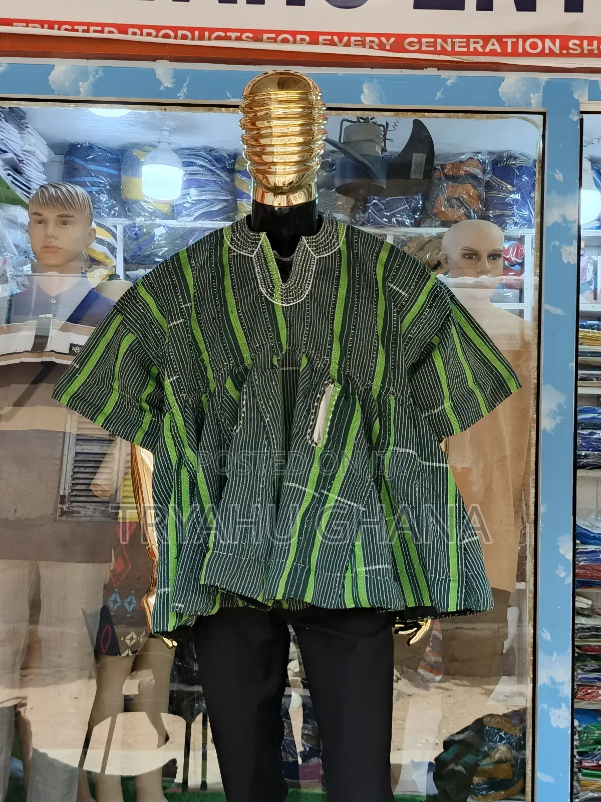 Shop New Amazing Original Ghanaian Batakari Smocks in Accra at Tryahu