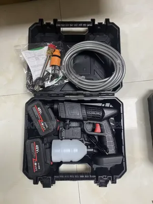 Portable Pressure Wash Gun 2 Batteries