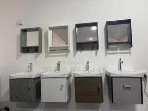 High Quality Bath Cabinet With Mirror Available in Small and Big