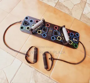 Push Up Board With Resistance Bands