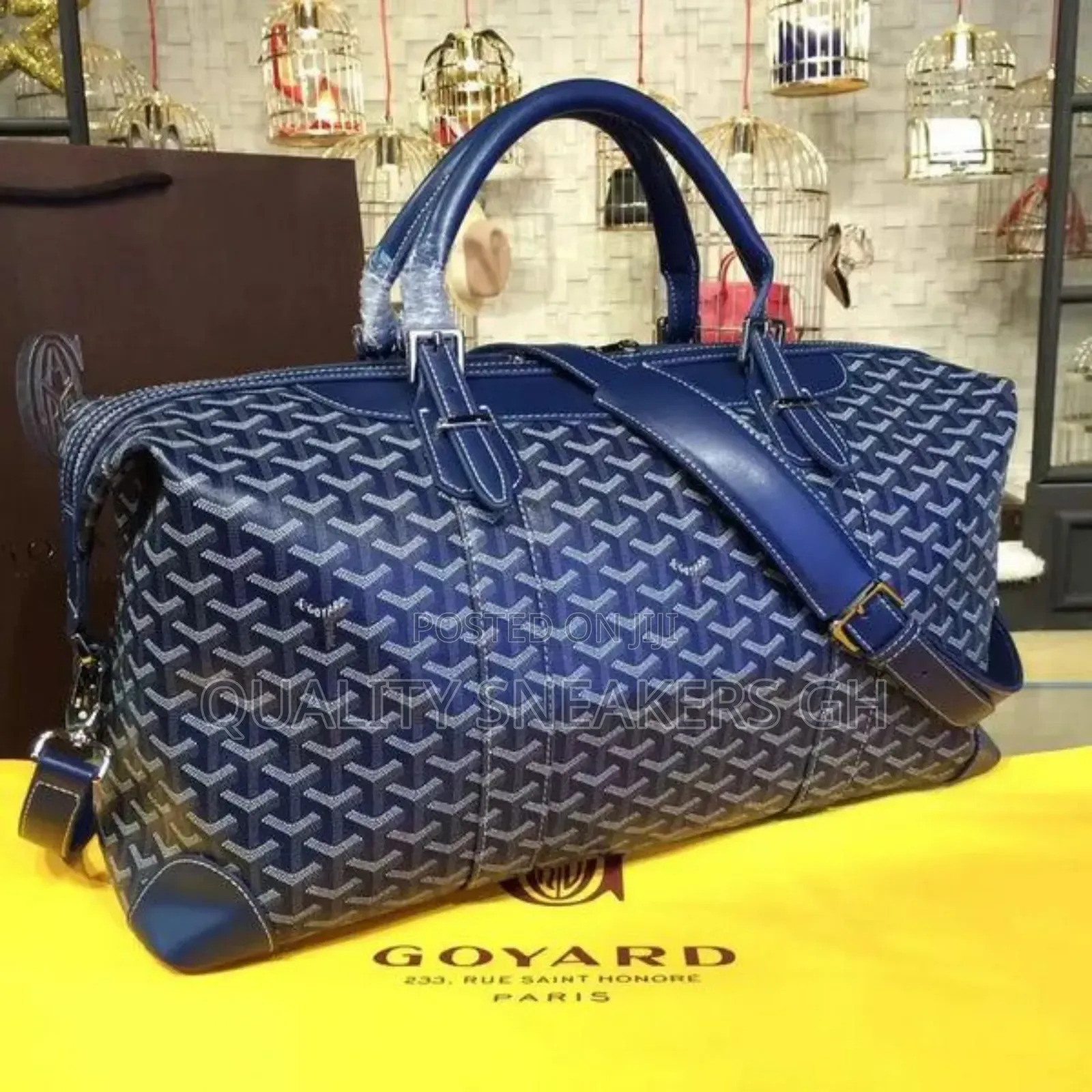 Fux Bag Blue Black