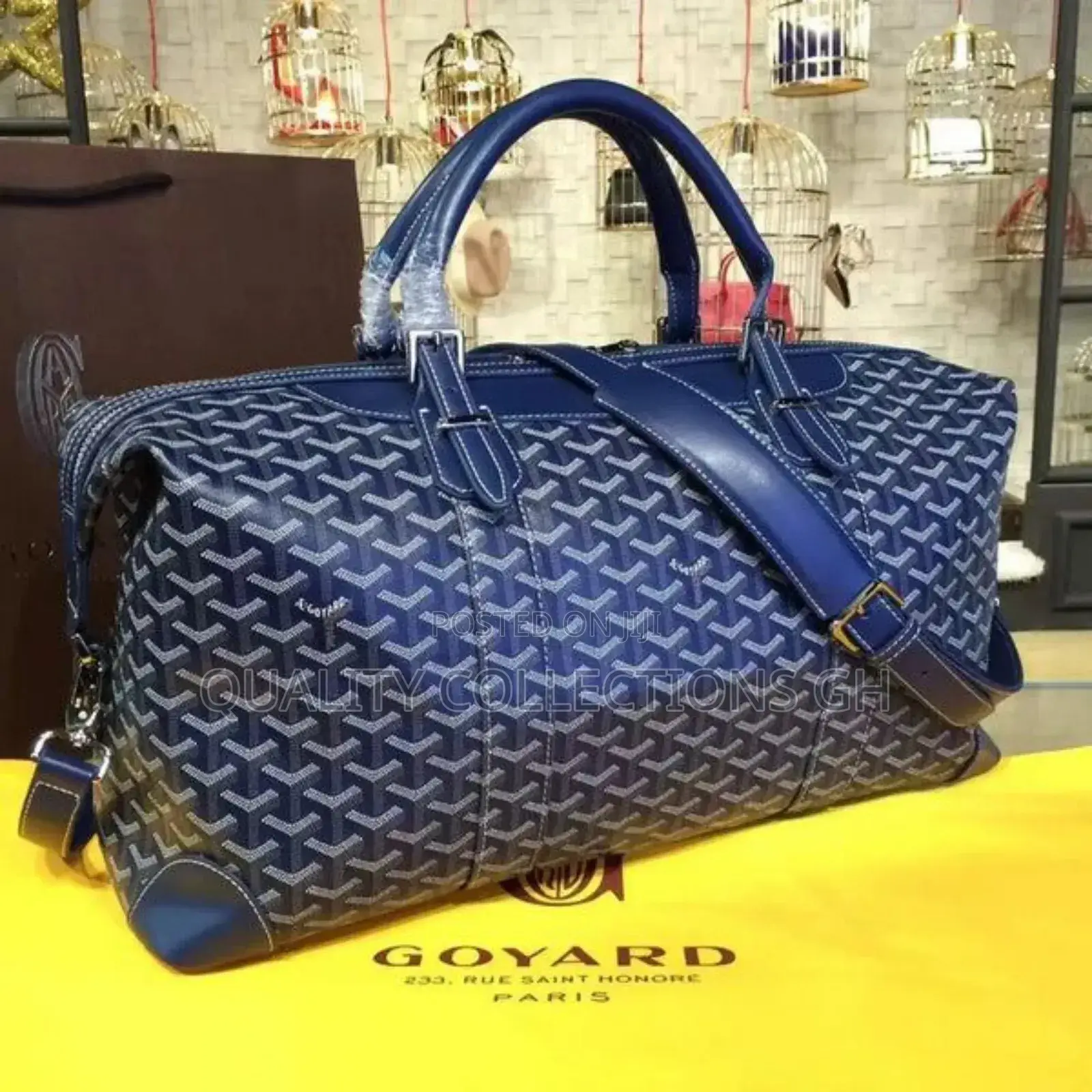 Fux Bag Blue Black