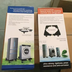 Adjustable Fridge and Washing Machine Stand