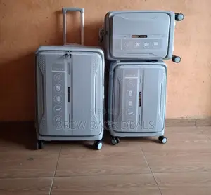 Original Bubule Travel Choice 3set Front Zip Unbreakable Bag.