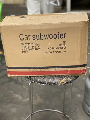 Flat Woofer / Under Seat Woofer