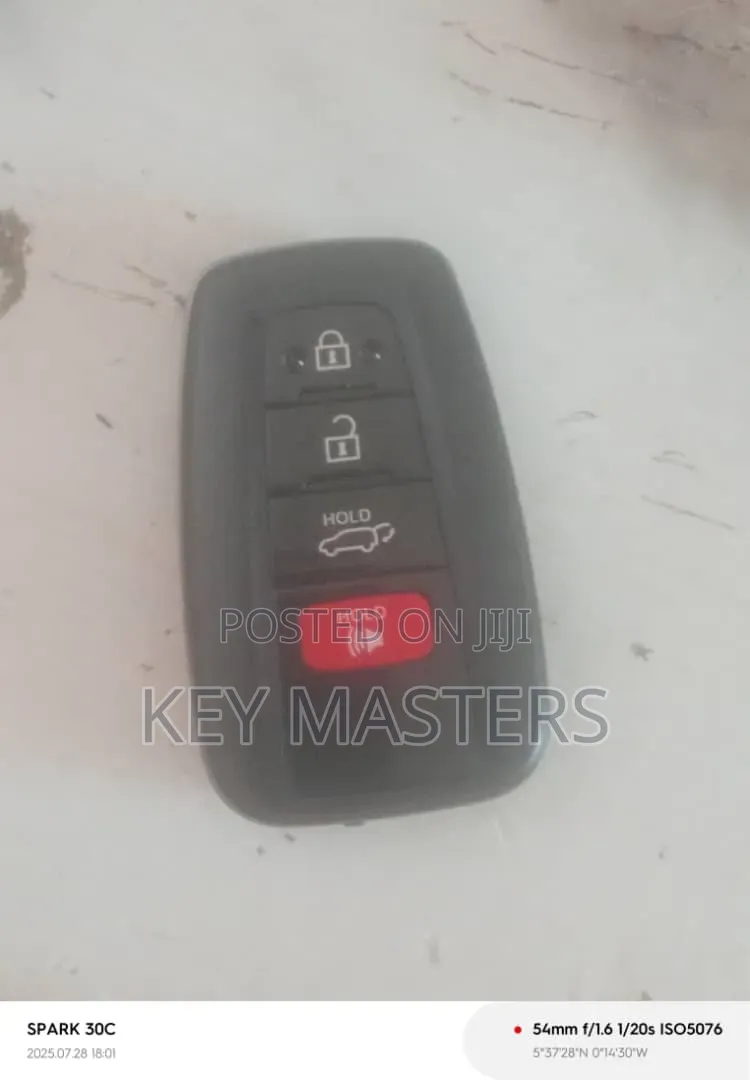 Toyota Highlander 2018 +Smart Key