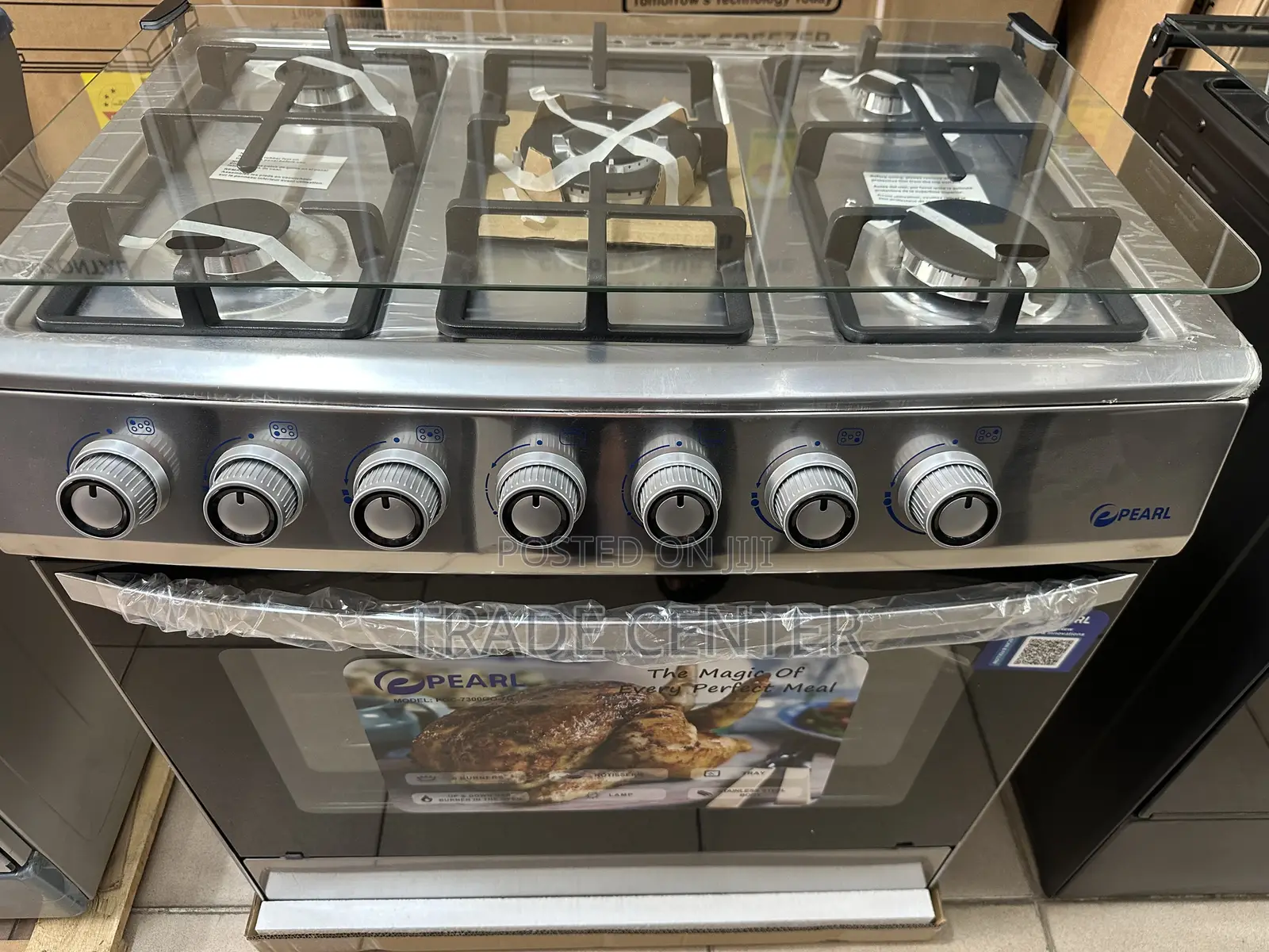 Pearl 5 Burner Cooker With Oven and Grill