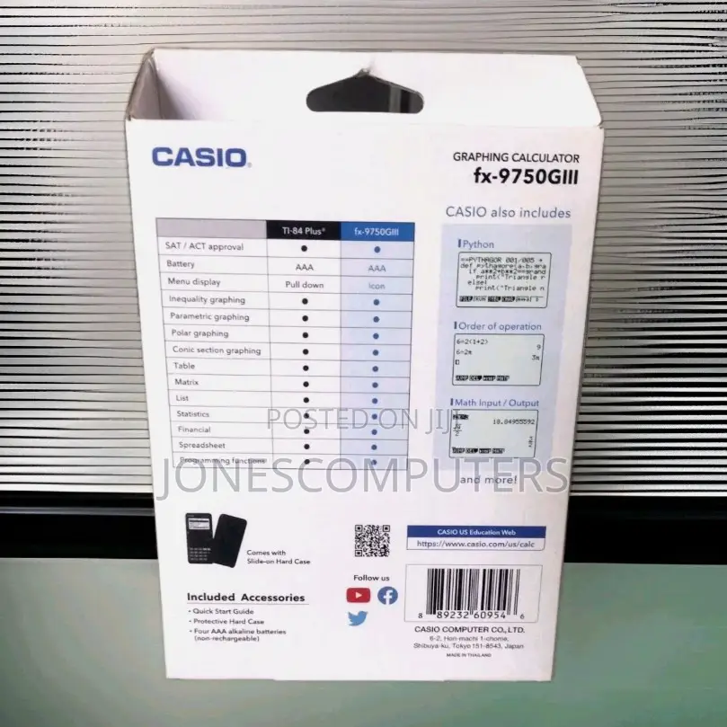 Casio Fx-9750giii Scientific Graphing