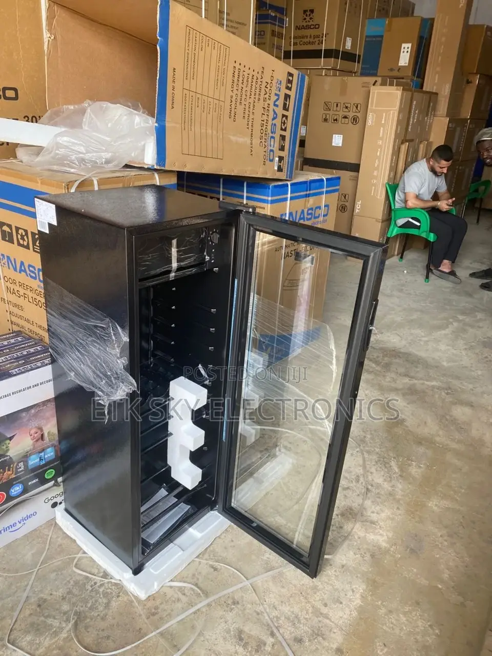 Nasco Nas-fl150sc 150liters Display Fridge