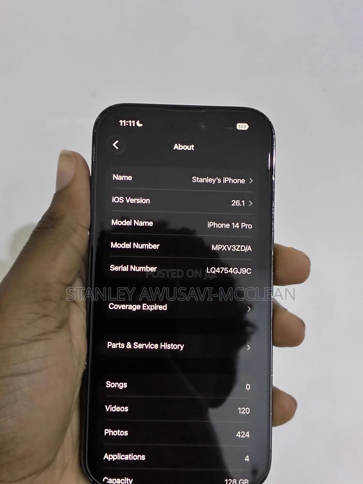Apple iPhone 14 Pro 128 GB Black