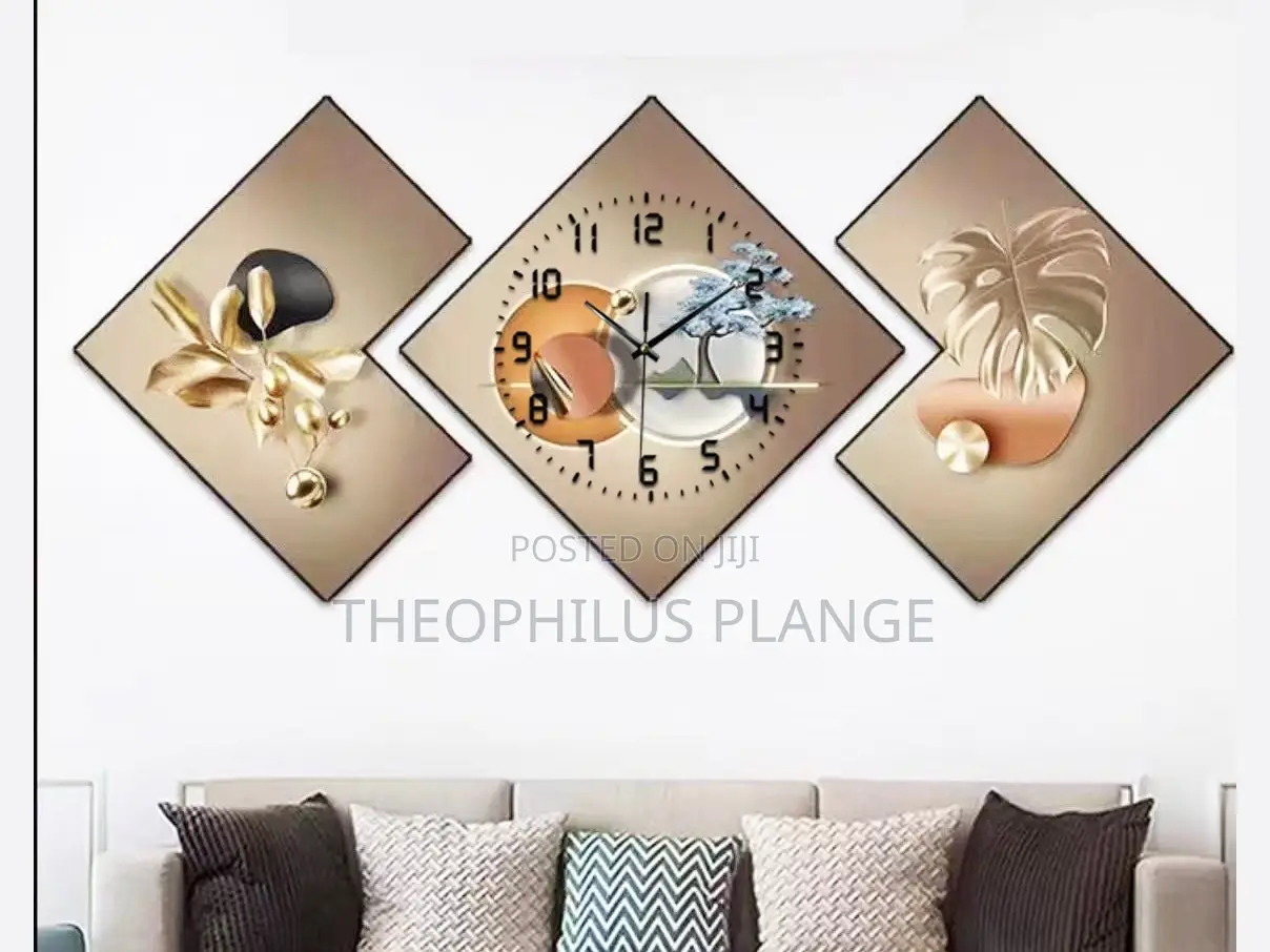 3 in 1 Decor Wall Clock