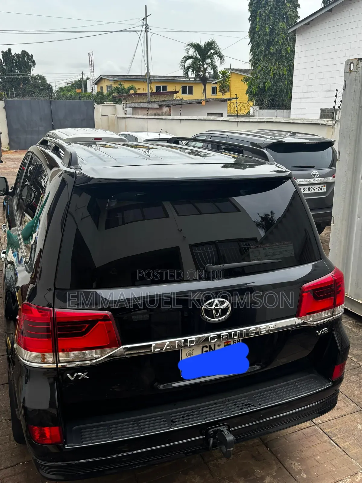 Toyota Land Cruiser 4.5 V8 TD 2019 Black