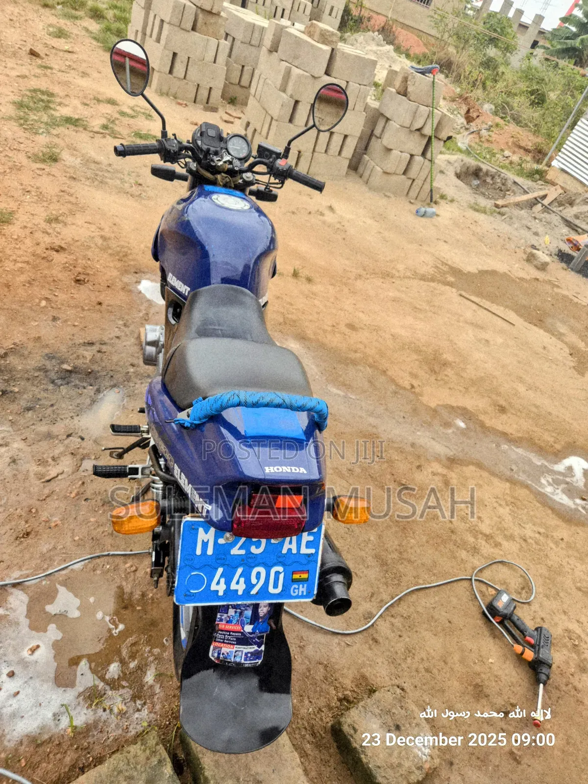Honda CB 2012 Blue