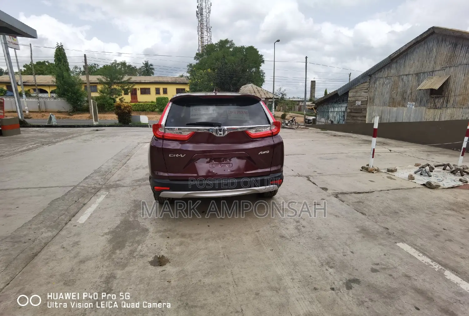 Honda CR-V EX-L AWD 2018 Burgundy