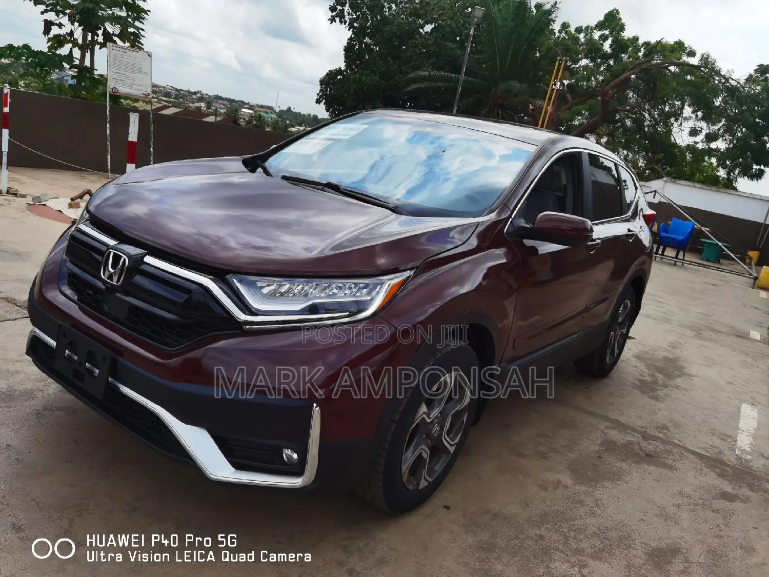 Honda CR-V EX-L AWD 2018 Burgundy
