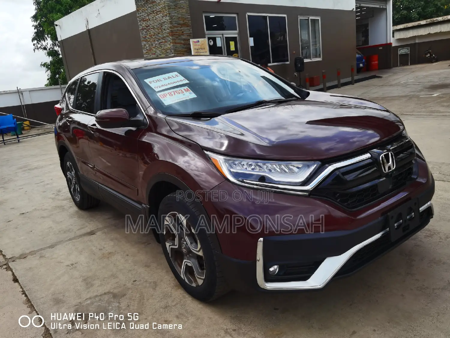 Honda CR-V EX-L AWD 2018 Burgundy