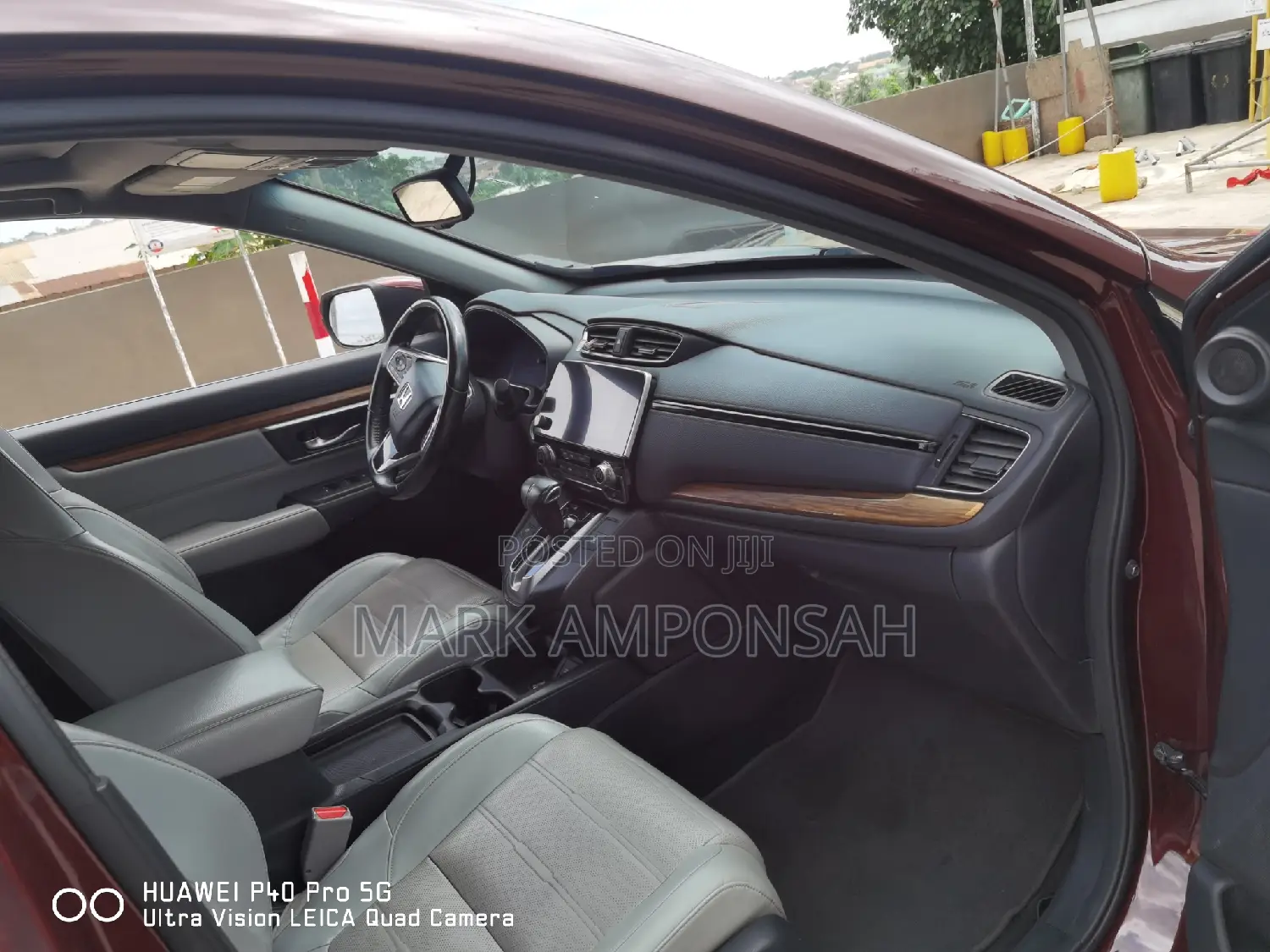 Honda CR-V EX-L AWD 2018 Burgundy