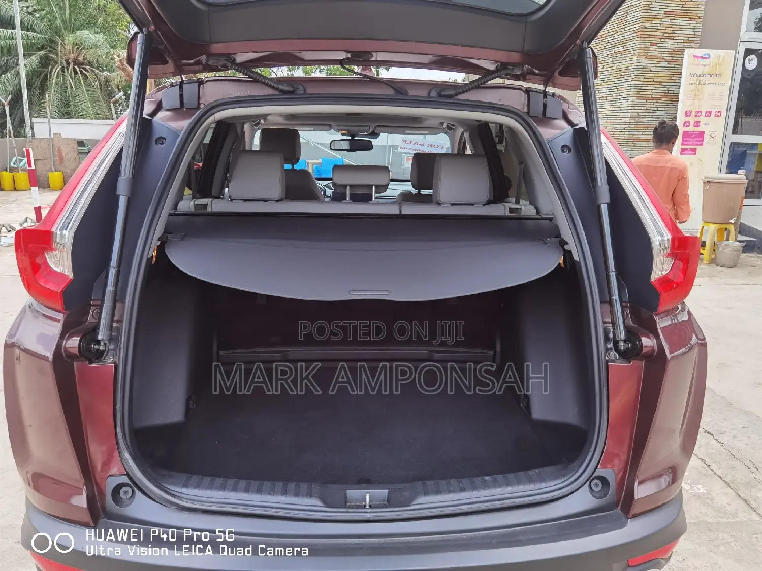 Honda CR-V EX-L AWD 2018 Burgundy