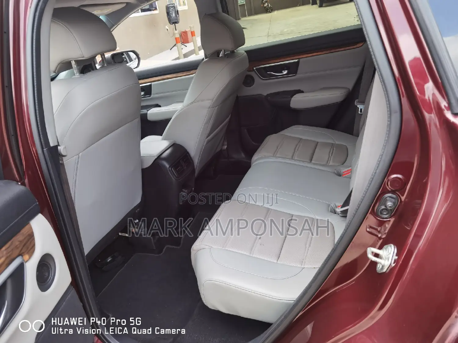 Honda CR-V EX-L AWD 2018 Burgundy