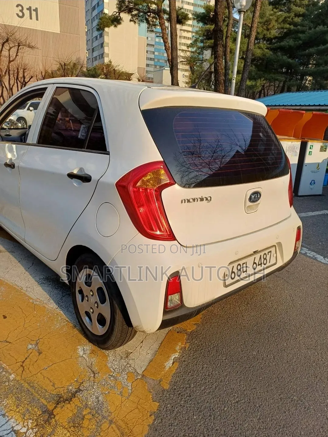 Kia Morning 2016 White