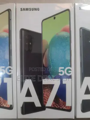 New Samsung Galaxy A71 5G 128 GB Black