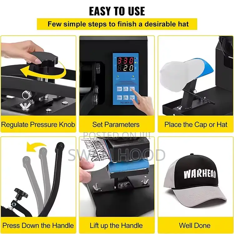 Cap Press Machine / Heat Press Machine