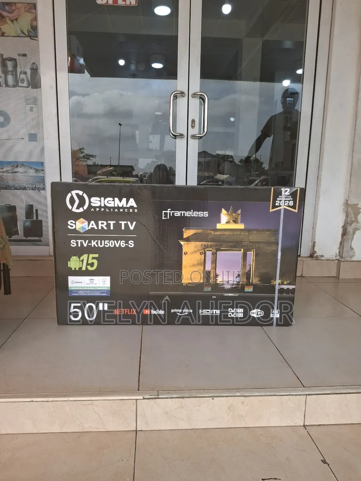 2026 Model of Sigma 50 Inches Smart Android Tv Uhd
