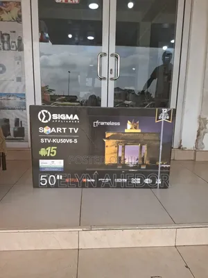 2026 Model of Sigma 50 Inches Smart Android Tv Uhd
