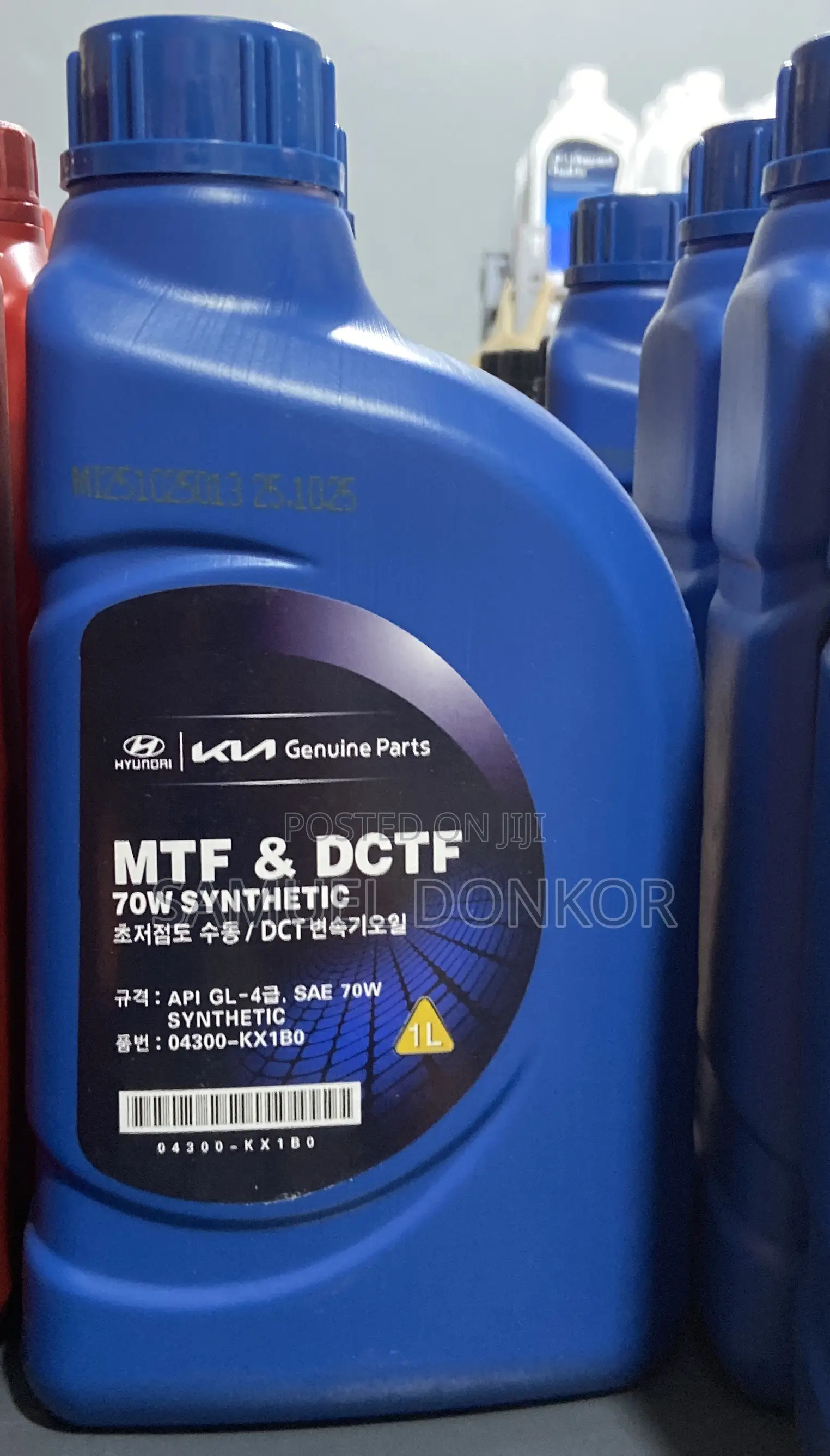 Hyundai Elantra, Tucson, (2013-2018) Dual Clutch Transmission Fluid