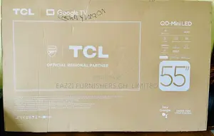 TCL 55c6k-Uk 55 Inch Qd-Mini Led Ultra Hd HDR Smart Tv 144hz Gaming
