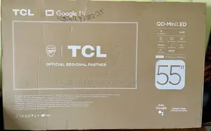 TCL 55c6k-Uk 55 Inch Qd-Mini Led Ultra Hd HDR Smart Tv 144hz Gaming