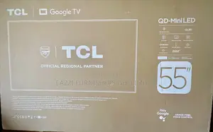 55” TCL 55c6k-Ukxb Smart at 144hz Google Tv Gaming HDR Pupe Black Uhd